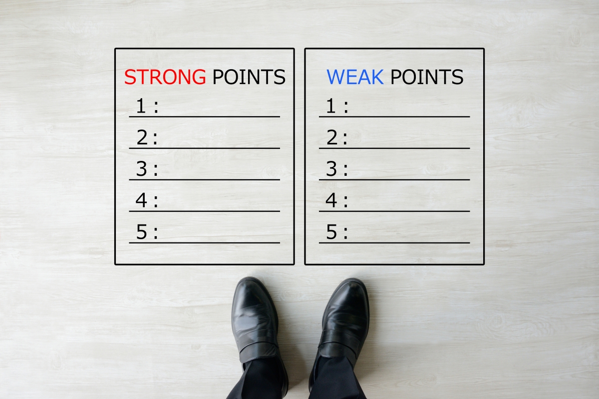自社の強みと弱みを棚卸し