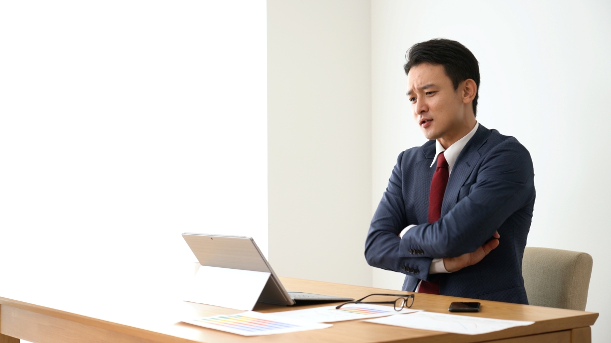 売り上げダウンによる困惑